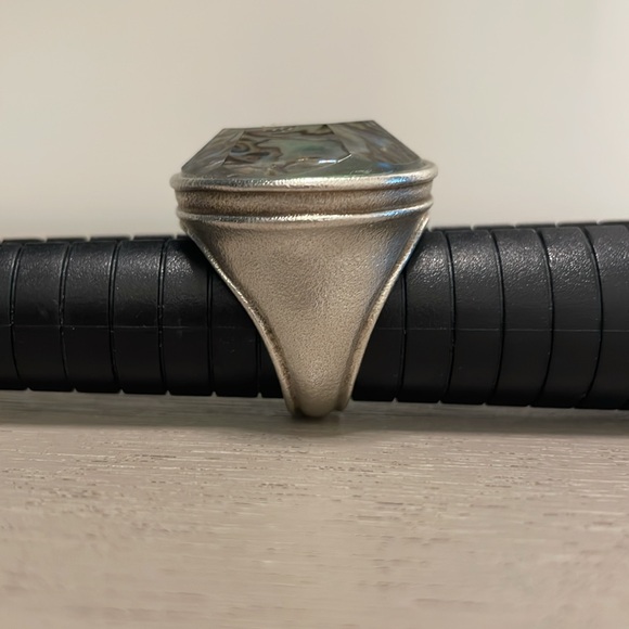 Silpada Abalone Rock Ring R2760 - Picture 8 of 14
